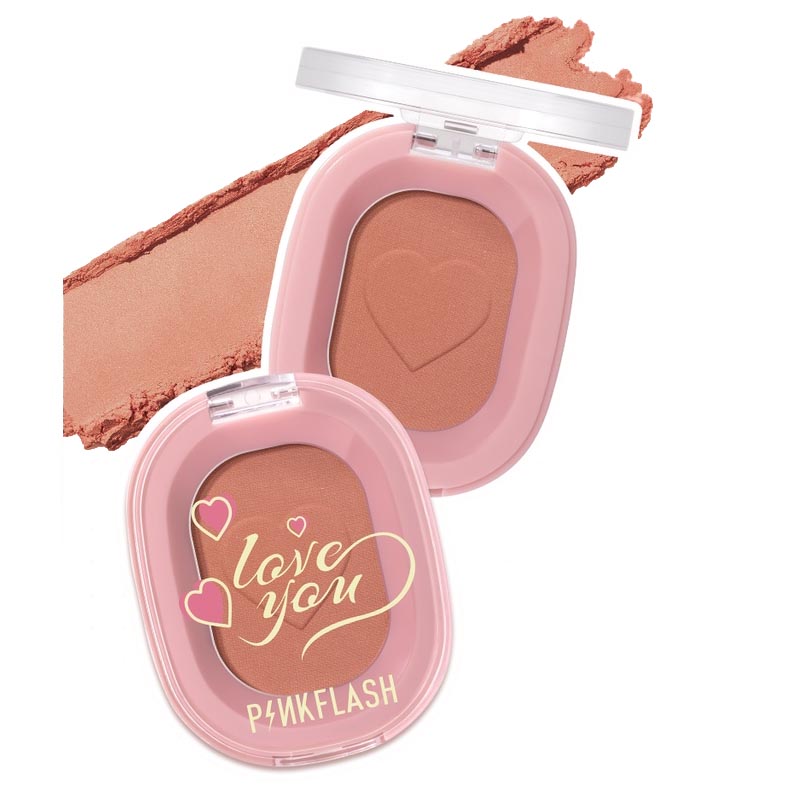 PinkFlash Oh My Honey Soft Powder Naturally Pigmented Blush O04 Cookies | Gogobli