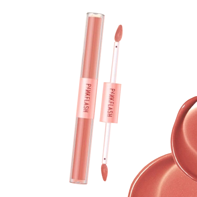 PinkFlash Double Sense 2in1 Dual Ended Liquid Lipstick PF-L13-M01 | Gogobli