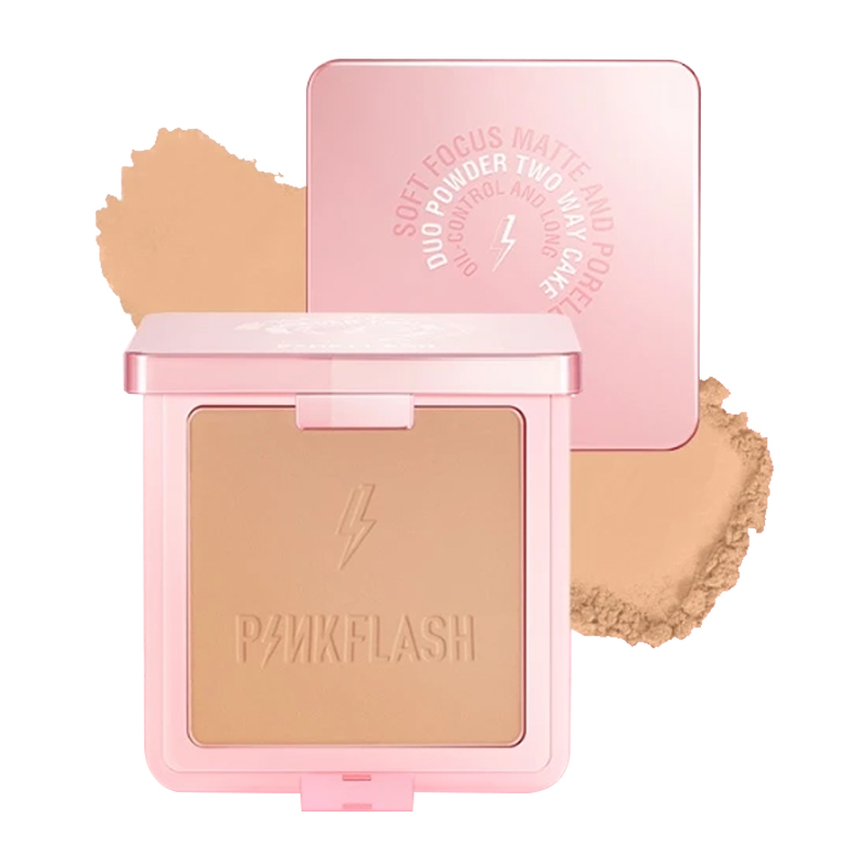 PinkFlash Duo Powder Two Way Cake PF-F17-BR01 | Gogobli