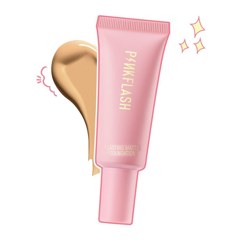 PinkFlash Oh My Self Lasting Matte Foundation F03 #5 Tan Walnut (ED: Jul 26) | Gogobli