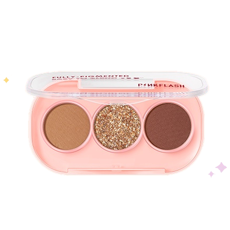 PinkFlash 3 Pan Eyeshadow PF-E23-BR04 | Gogobli
