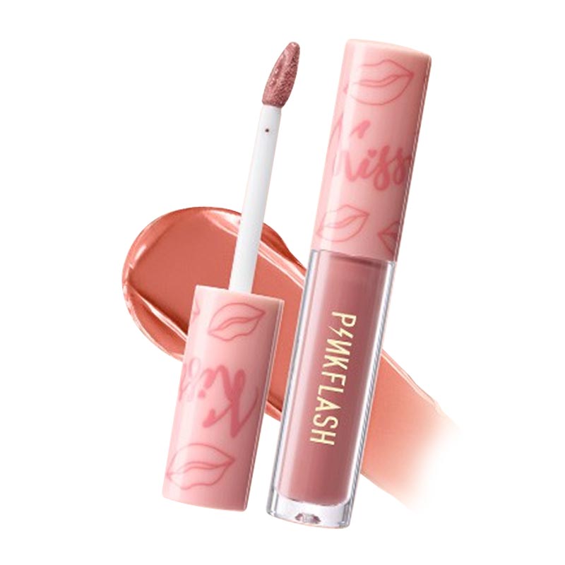 PinkFlash OhMyKiss Long Lasting Matte Lip Cream L01 #N06 Milk Shake | Gogobli