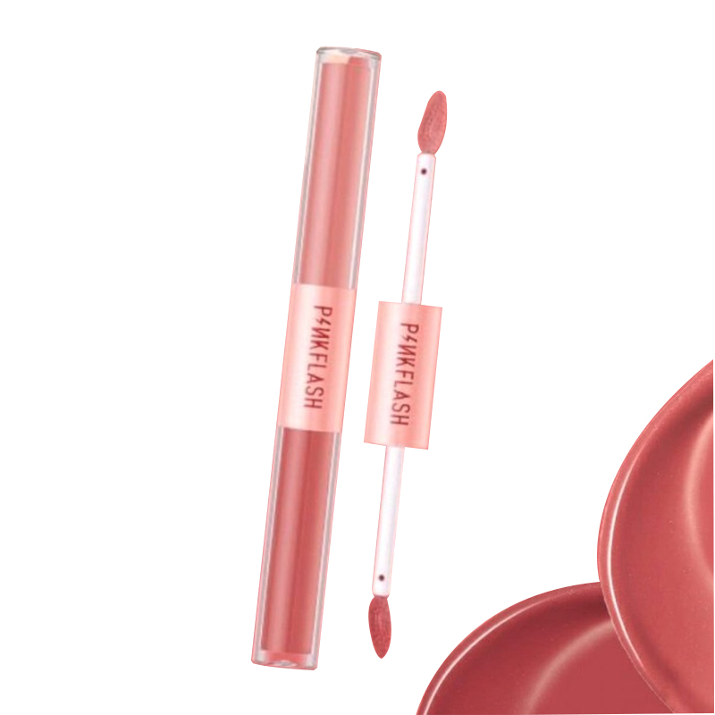 PinkFlash Double Sense 2in1 Dual Ended Liquid Lipstick PF-L13-M03 | Gogobli