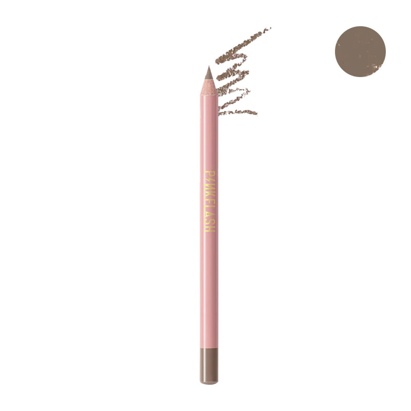 PinkFlash Oh My Emoji Waterproof Eyebrow Pencil E02 01. Latte Brown | Gogobli