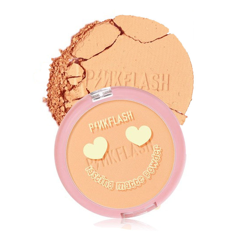PinkFlash OhMySelf Long-lasting Matte Oil Control Pressed Powder F08 #111 | Gogobli