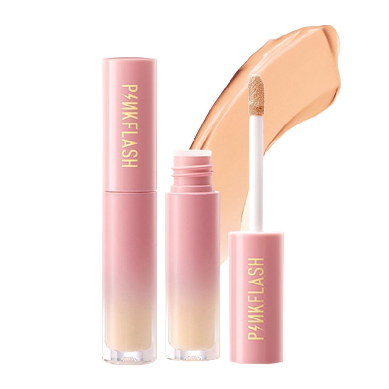 PinkFlash Oh My Breath Matte Breathable Liquid Concealer F04 #4 Medium Peach | Gogobli