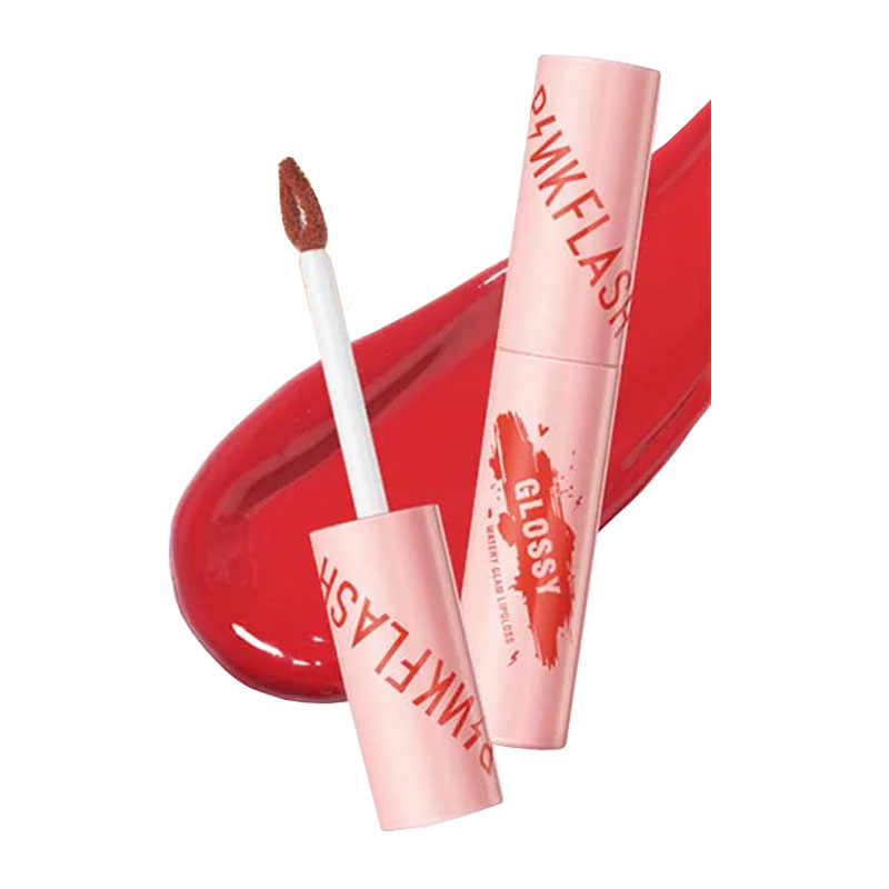 PinkFlash Watery Glam Lip Gloss Super Glossy Shiny Lip Tint PFL09-PK01 | Gogobli