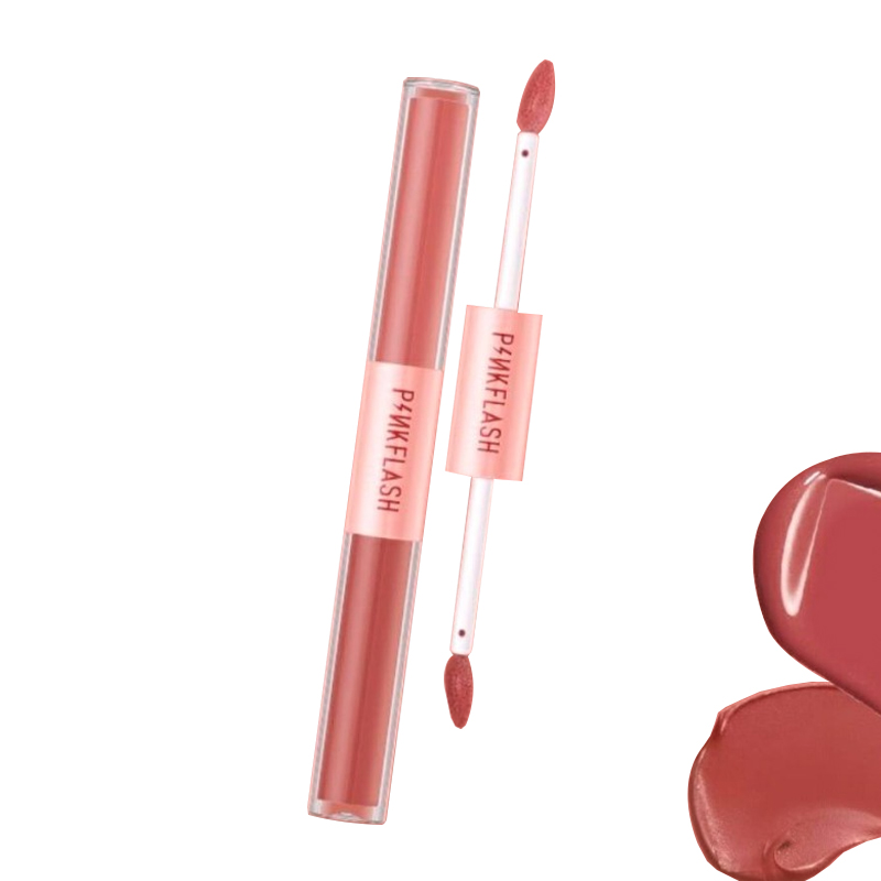 Pinkflash Double Sense 2in1 Dual Ended Liquid Lipstick PF-L13-D02 | Gogobli