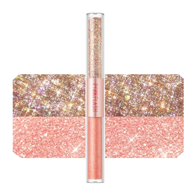 PinkFlash 2in1 All Glow Liquid Eyeshadow PF-E18 #4 Rainbow Galaxy | Gogobli