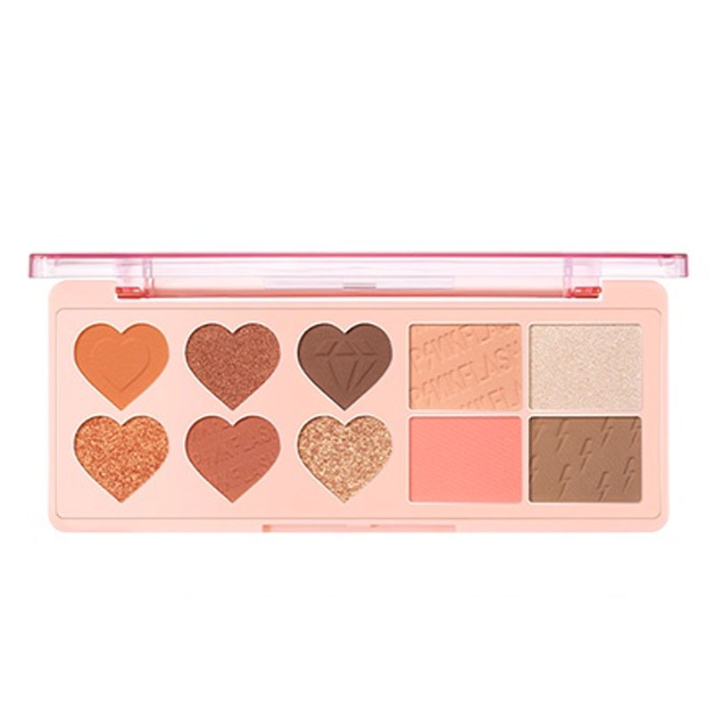 PinkFlash OhMyLove Multiple Face Palette PFM02 #01 Mandarin Latte | Gogobli
