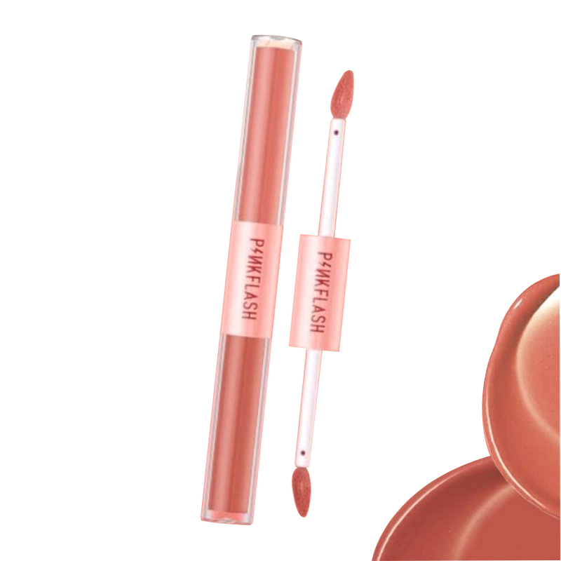 PinkFlash Double Sense 2in1 Dual Ended Liquid Lipstick PF-L13-M02 | Gogobli
