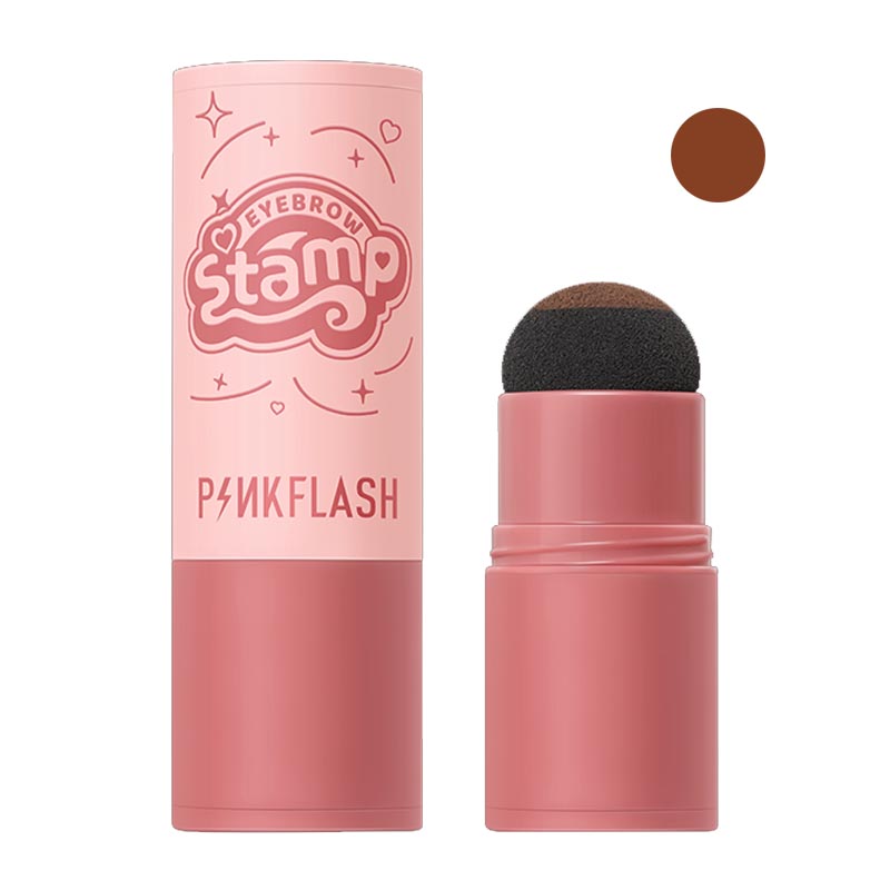 Pinkflash Natural Brow Powder Cushion Stamp #RB01 Red Brown (ED: Agust 26) | Gogobli