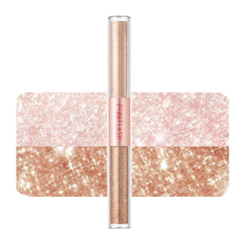 PinkFlash 2in1 All Glow Liquid Eyeshadow PF-E18 #1 Sunset Champagne | Gogobli