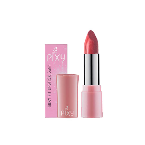 Pixy Silky Fit Lipstick 216 Pinkish Peach Satin 3.8gr | Gogobli