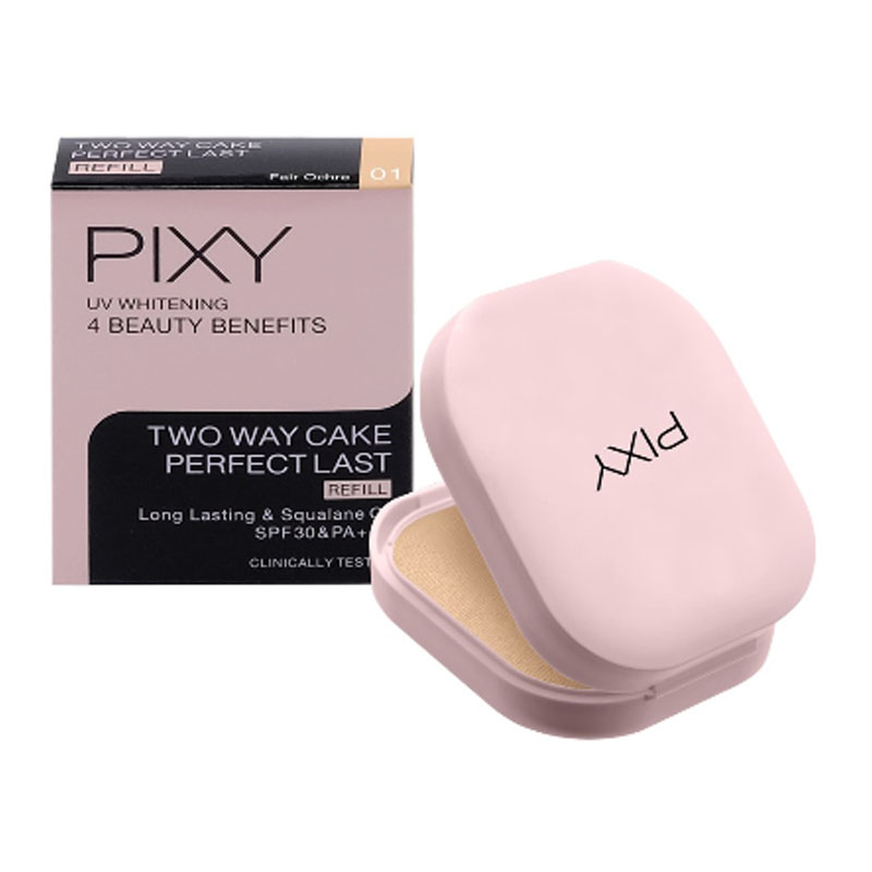Pixy UVW TWC Perfect Last Refill 01 Fair Ochre 9gr | Gogobli
