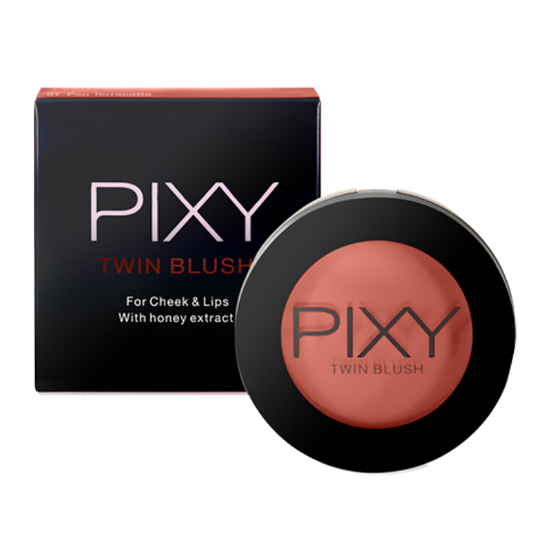 Pixy Twin Blush 01 Pop Terracotta 4gr | Gogobli