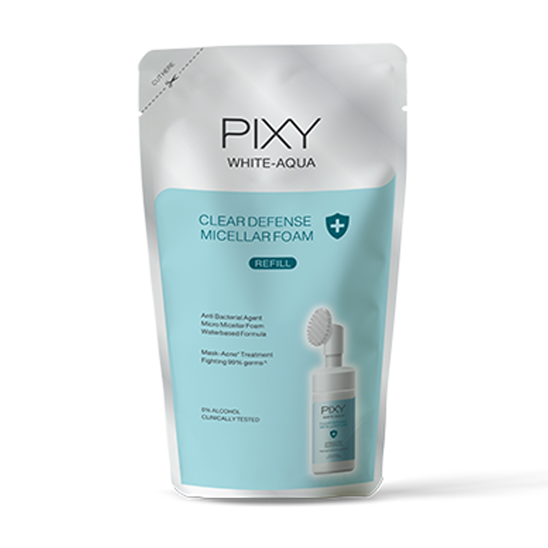 Pixy White-Aqua Clear Defense Micellar Foam Refill 90ml | Gogobli