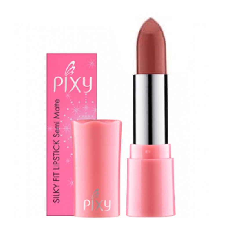 Pixy Silky Fit Lipstick 406 Hazel Grace 3.8gr | Gogobli