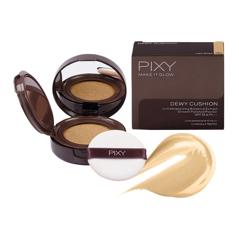 Pixy Make It Glow Dewy Cushion 101 Light Beige 15gr | Gogobli