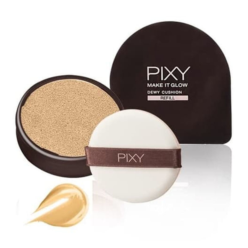 Pixy Make It Glow Dewy Cushion Refill 301 Medium Beige 15gr | Gogobli