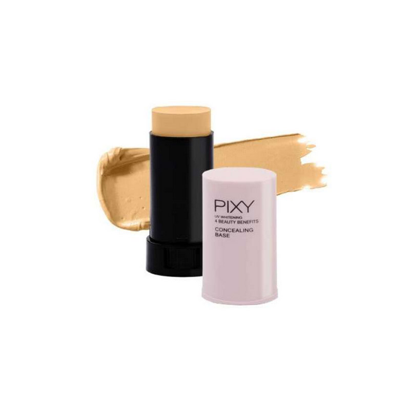 Pixy UVW Concealing Base 04 Caramel Beige 9gr | Gogobli