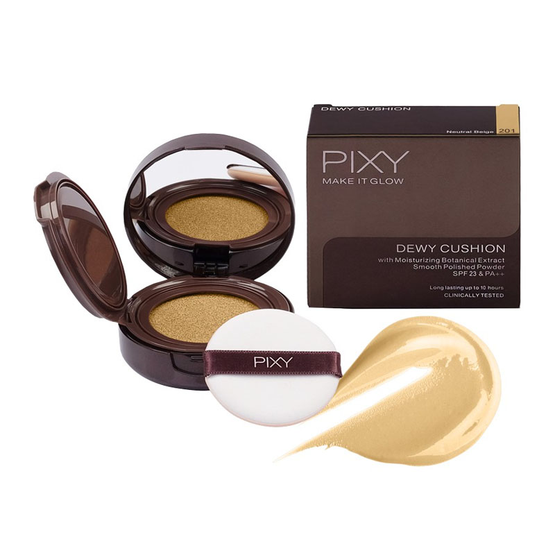 Pixy Make It Glow Dewy Cushion 201 Neutral Beige 15gr | Gogobli
