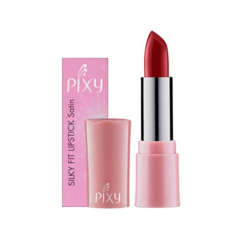 Pixy Silky Fit Lipstick 222 Berry Rose 3.8gr | Gogobli