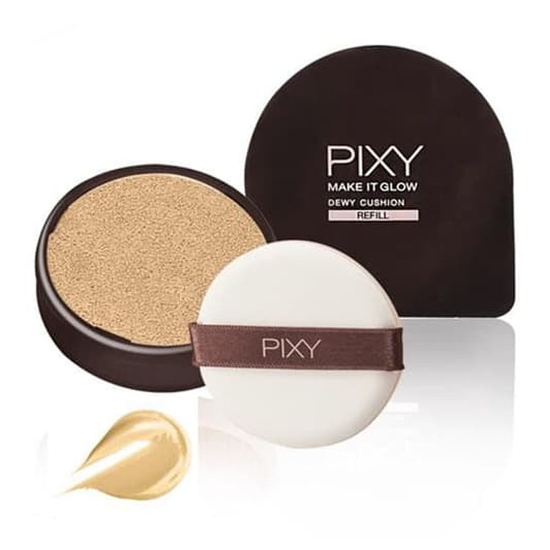 Pixy Make It Glow Dewy Cushion Refill 201 Neutral Beige 15gr | Gogobli