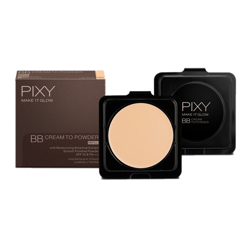 Pixy Make It Glow BB Cream To Powder Refill 101 Light Beige 11gr | Gogobli
