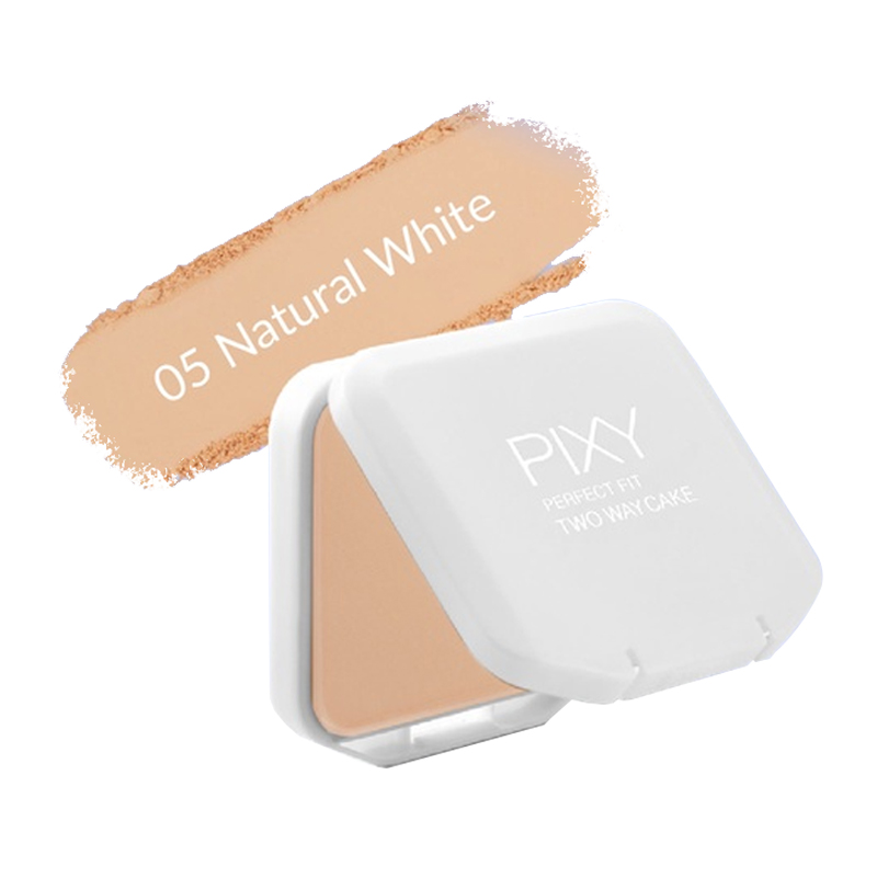 Pixy Two Way Cake Perfect Fit Refill 05. Natural White 12.2gr | Gogobli