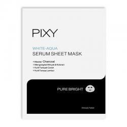 Pixy White Aqua Serum Sheet Mask Pure Bright 20gr