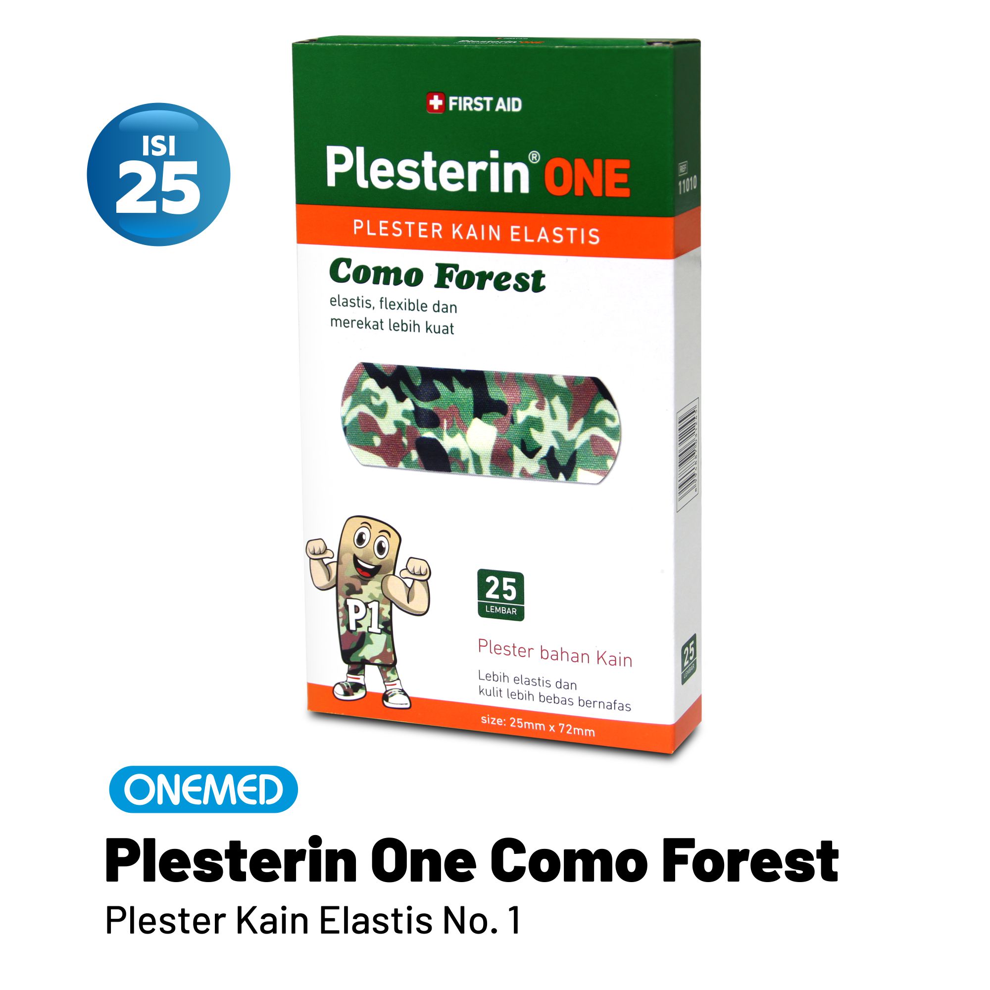 Plesterin One Como Forest Box (25 Lembar) | Gogobli