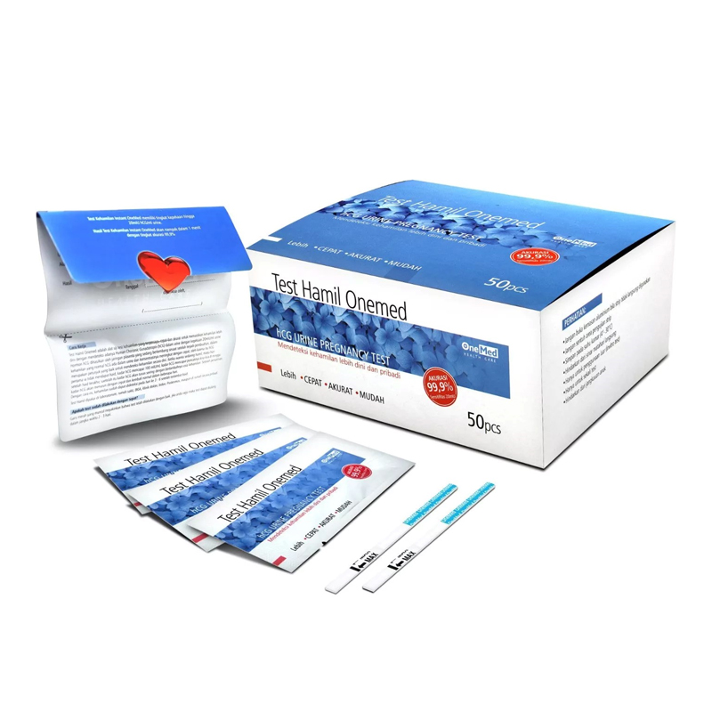 One Med Test Hamil Box (50 Strip) | Gogobli