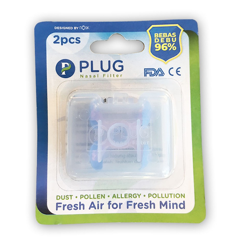 Plug Nasal Filter Blister 2s | Gogobli