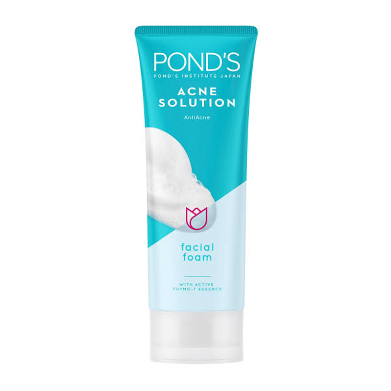 Ponds Acne Solution Facial Foam 50gr | Gogobli
