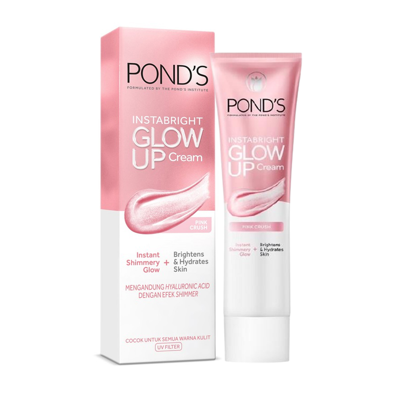 Ponds Instabright Glow Up Cream Pink Crush 20gr (ED: Mar 23) | Gogobli
