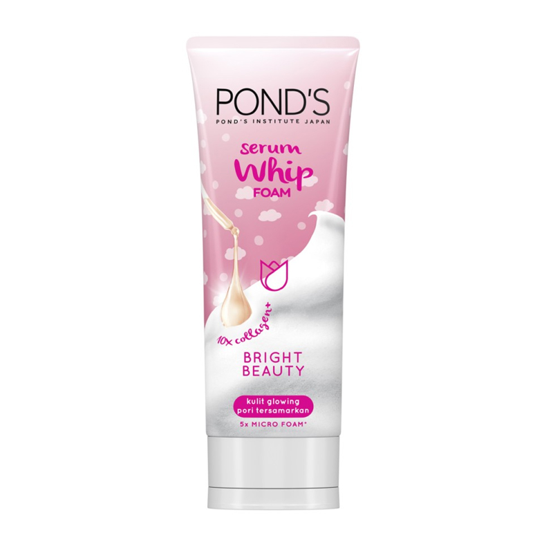 Ponds Bright Beauty Serum Whip Facial Foam 100gr | Gogobli