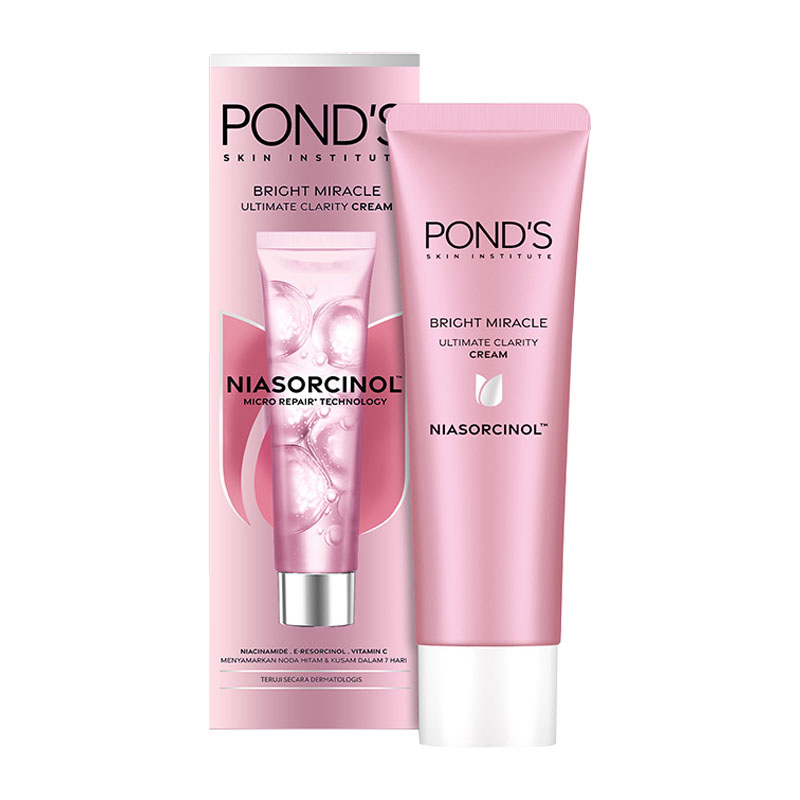 Ponds Bright Miracle Ultimate Clarity Cream Niasorcinol 20gr | Gogobli