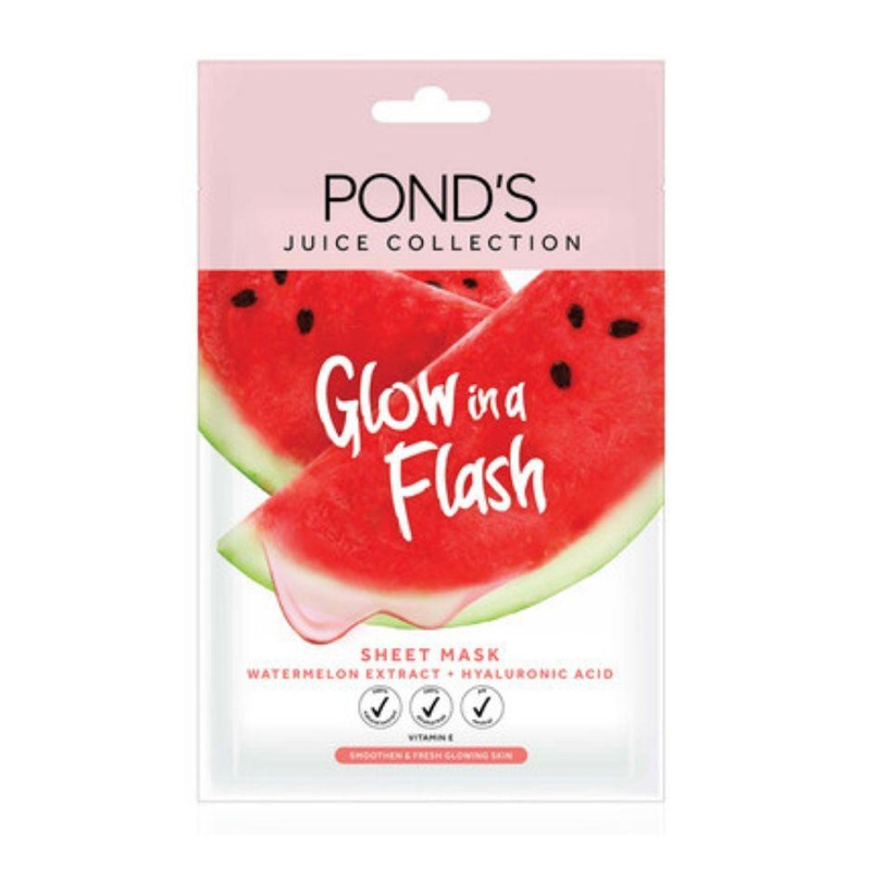 Ponds Juice Collection Sheet Mask Watermelon Extract Plus Hyaluronic Acid 20gr | Gogobli