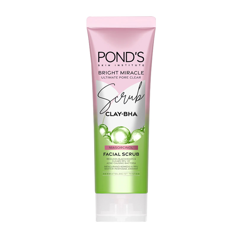 Ponds Clear Solution Facial Scrub 100gr | Gogobli