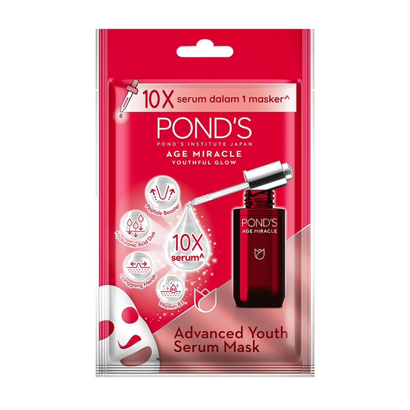 Ponds Age Miracle Advanced Youth Serum Mask 25gr | Gogobli