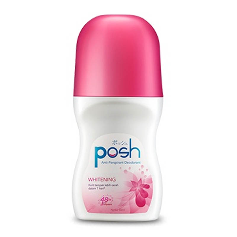 Posh Anti-Perspirant Deodorant Roll On Whitening 50ml | Gogobli