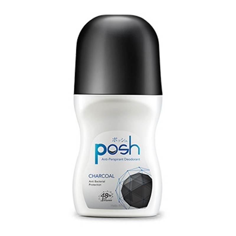 Posh Anti-Perspirant Deodorant Roll On Charcoal 50ml | Gogobli
