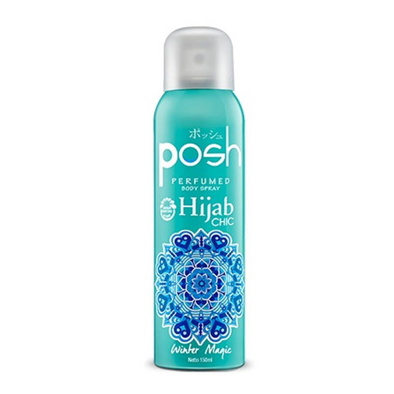 Posh Perfumed Body Spray Hijab Chic Winter Magic 150ml | Gogobli