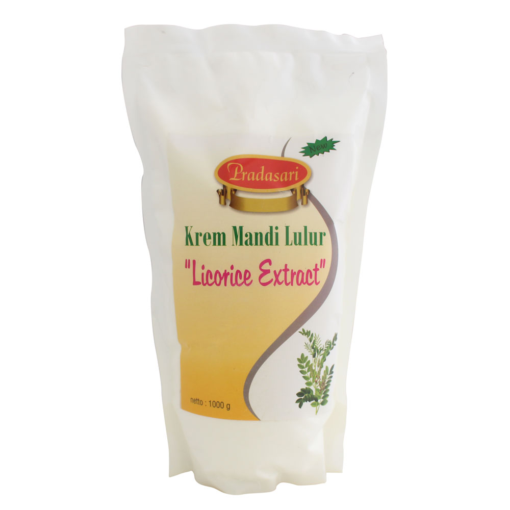Pradasari Lulur Mandi Pemutih Licorice Extract 1000gr | Gogobli