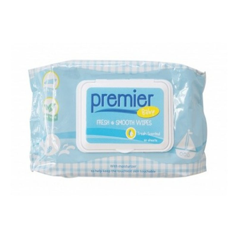 Premier Wipes Soft And Smooth Wipes 50s | Gogobli