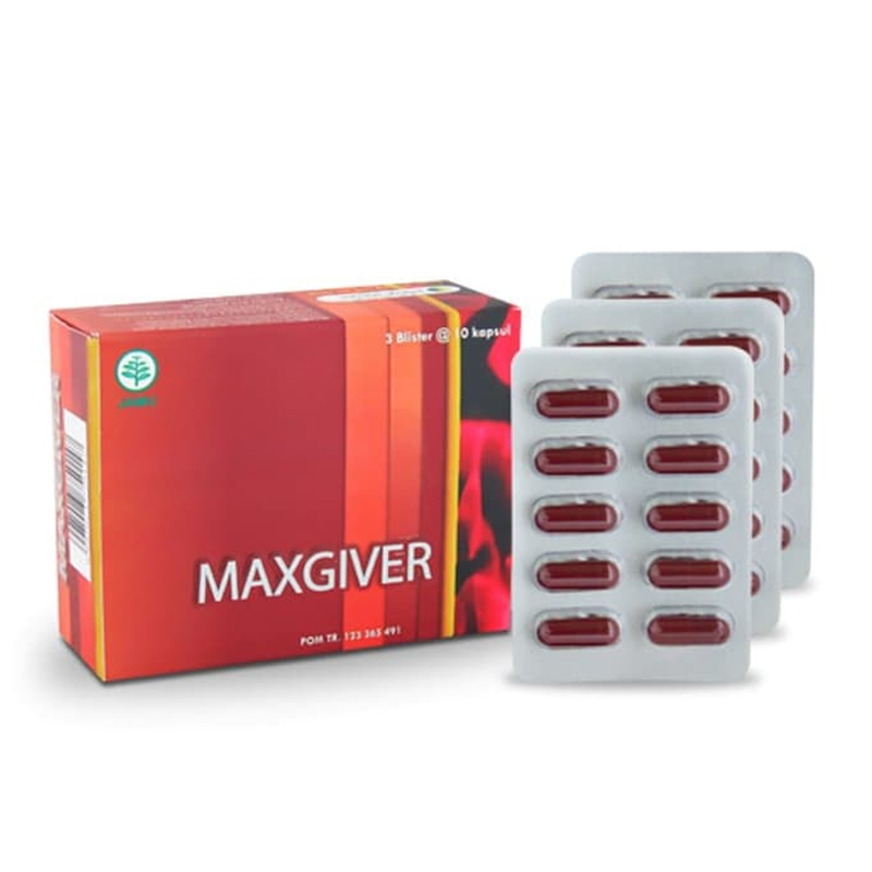 Maxgiver 30 Kapsul | Gogobli