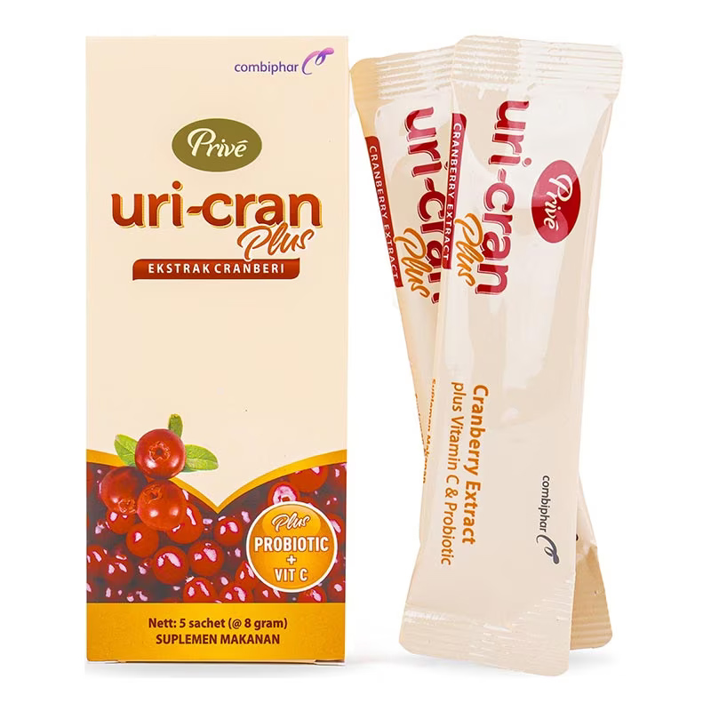 Prive Uri-Cran Plus Powder 5 Sachet @8gr | Gogobli