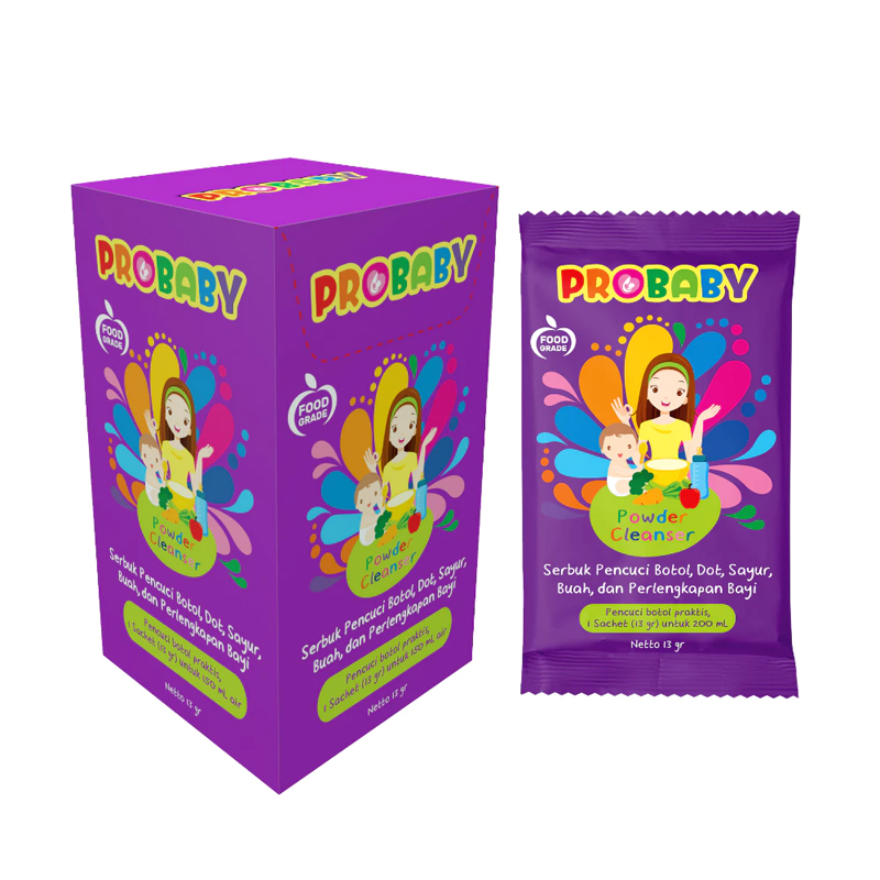 Probaby Powder Cleanser 13gr+Botol | Gogobli