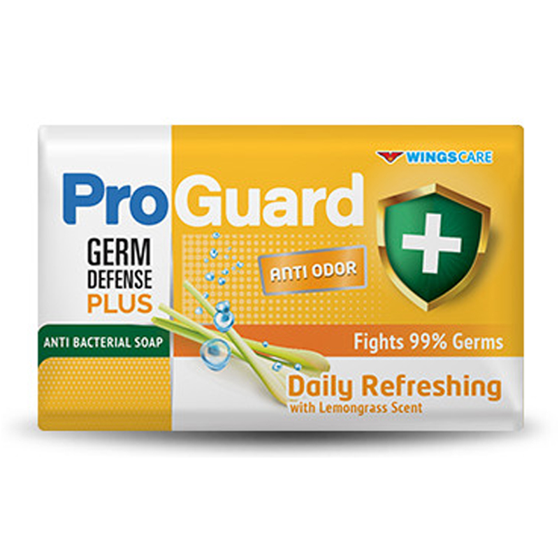 Proguard Anti Bacterial Soap Daily Purifying With Lemongrass Scent 110gr | Gogobli